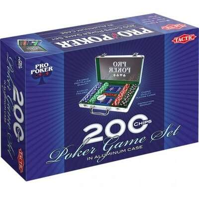 Pro Poker 200 żetonów w aluminiowej walizce