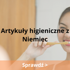 Artykuły higieniczne z Niemiec