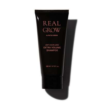Rated Green Real Grow Szampon przeciw wypadaniu włosów zwiększający objętość, 200ml