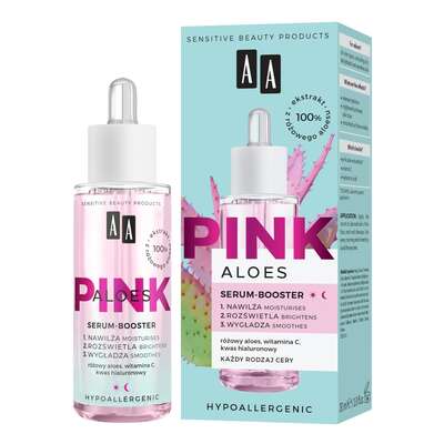 AA Aloes Pink Serum do twarzy, 30ml