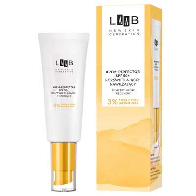 AA Laab, Krem Perfector rozświetlająco-nawilżający SPF 50, 40 ml