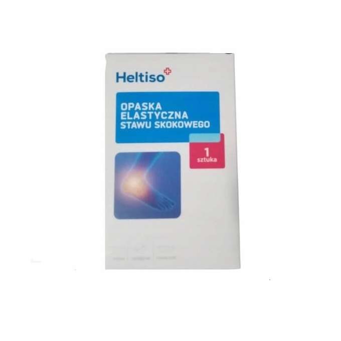 Heltiso, Elastyczna opaska stawu skokowego, rozmiar M, 1 sztuka