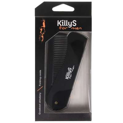 KillyS For Men Folding Comb Składany grzebień do włosów