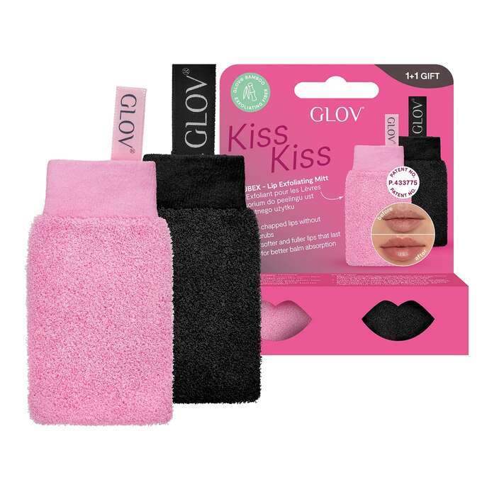 Glov Kiss&amp;Kiss Zestaw do peelingu ust