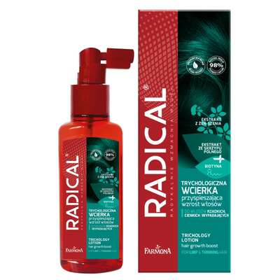 Farmona Radical Trychologiczna wcierka przyspieszająca wzrost włosów, 100ml