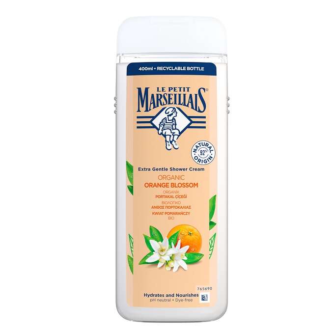 Le Petit Marseillais Żel pod prysznic Kwiat Pomarańczy Bio, 400 ml