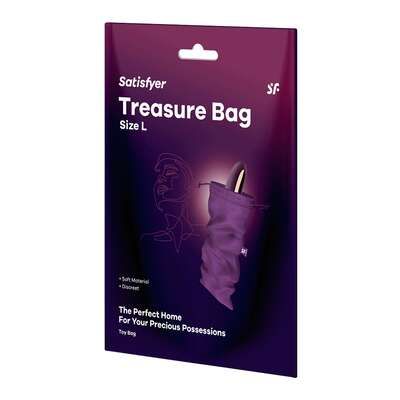 Satisfyer Treasure Bag Torba do przechowywania gadżetów L Violet