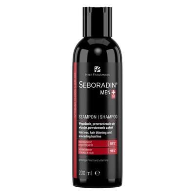 Seboradin Men Szampon przeciw wypadaniu włosów dla mężczyzn, 200 ml