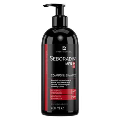 Seboradin Men Szampon przeciw wypadaniu włosów dla mężczyzn, 400 ml
