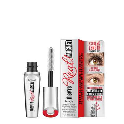 Benefit They're Real! Magnet Mascara Size Mini Ekstremalnie wydłużający tusz do rzęs Black, 4.5 g