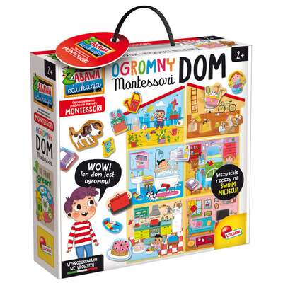 Montessori Ogromny dom (USZKODZONE OPAKOWANIE)