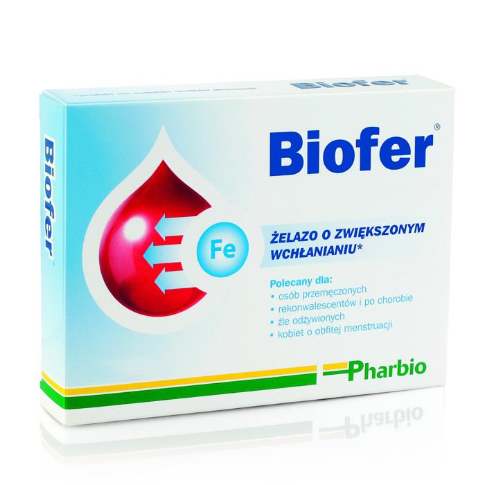 Biofer, 80 tabletek - Długi termin ważności!