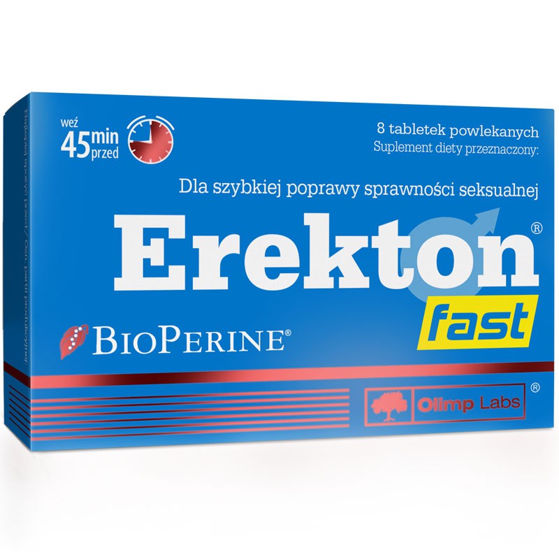 Olimp Erekton Fast 8 tabletek - Długi termin ważności!