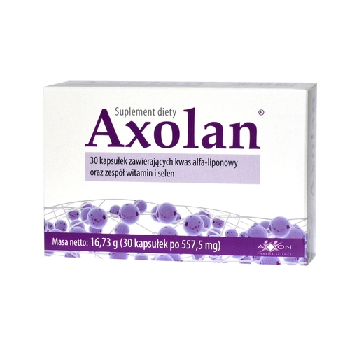 Axolan 30 kapsułek - Długi termin ważności!
