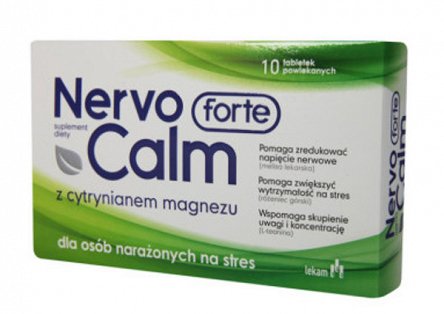 NervoCalm Forte 10 tabletek