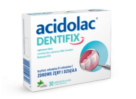 Acidolac Dentifix 30 tabletek do ssania