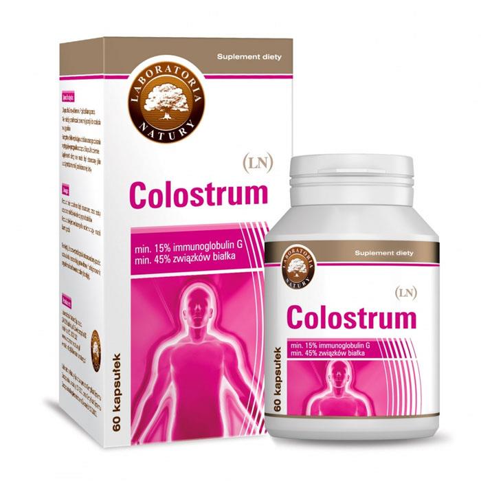 Colostrum 60 kapsułek  - Długi termin ważności!