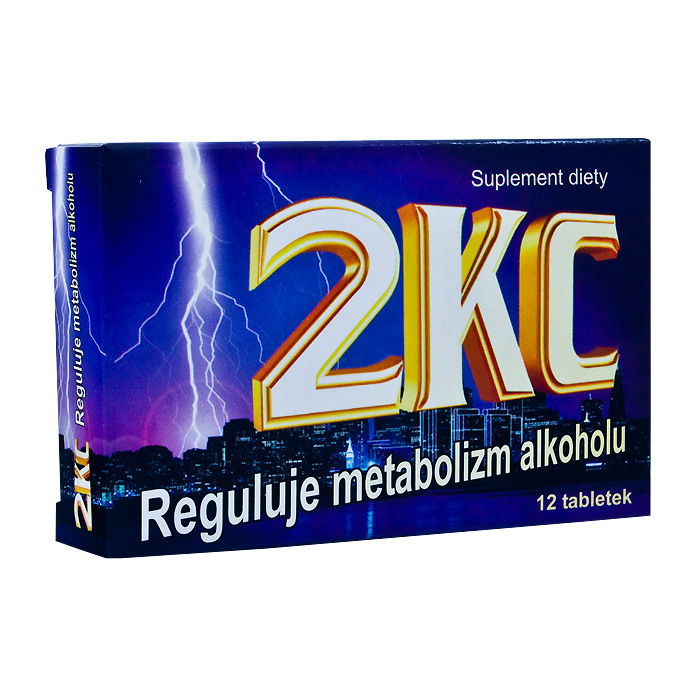 2 KC, 12 tabletek - Długi termin ważności!