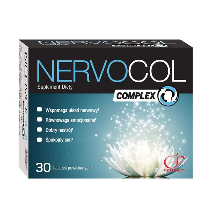 Nervocol Complex, 30 tabletek - Długi termin ważności!