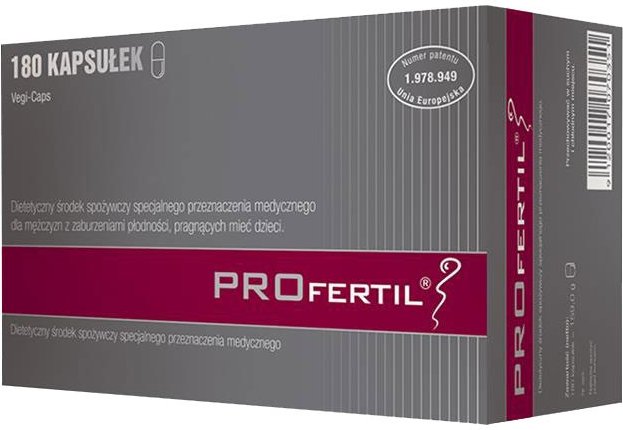 Profertil, 180 kapsułek - Długi termin ważności!