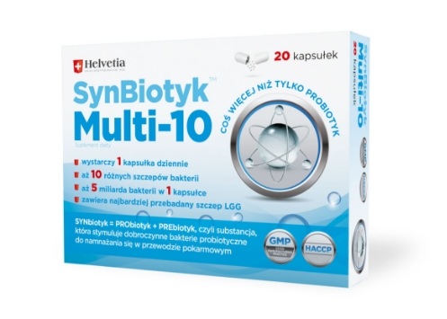 SynBiotyk, Multi-10, 20 kapsułek - Długi termin ważności!