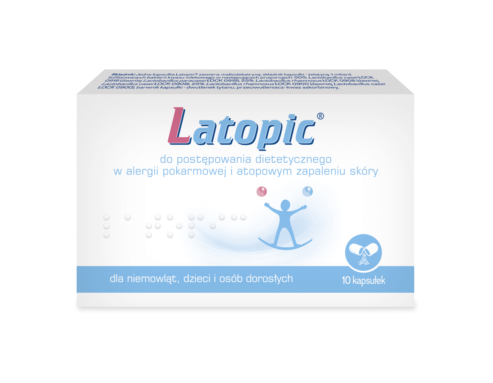 Latopic 10 kapsułek - Długi termin ważności!