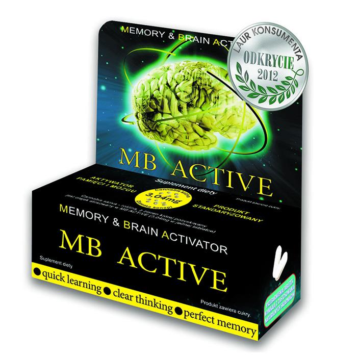 MB Active 20 tabletek - Długi termin ważności!