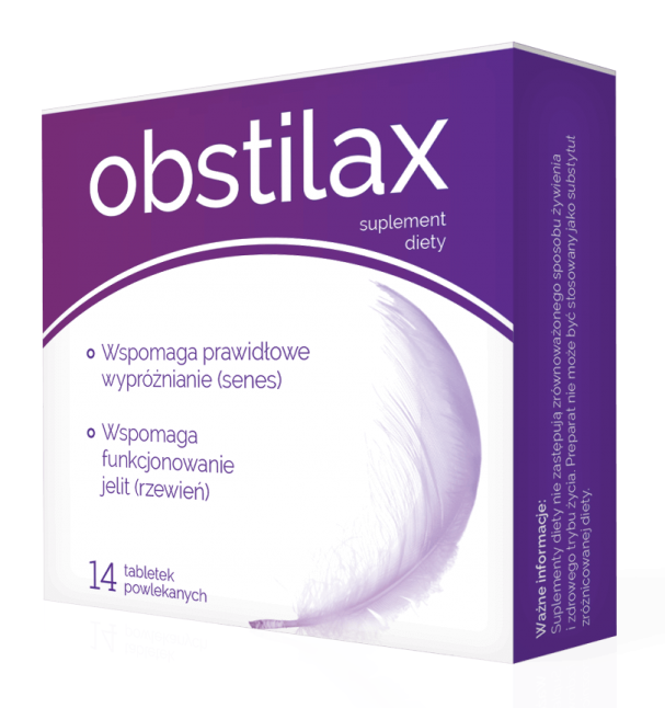 Obstilax 14 tabletek - Długi termin ważności!