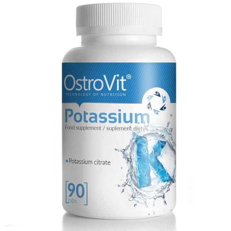 OstroVit, Postassium, 90 tabletek - Długi termin ważności!