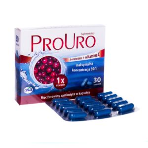 ProUro, 30 kapsułek - Długi termin ważności!