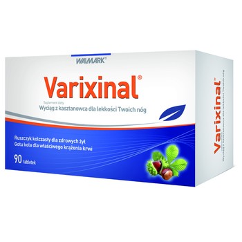 Varixinal, 90 tabletek - Długi termin ważności!
