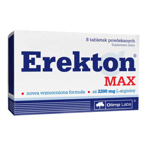 Olimp Erekton Max 8 tabletek - Długi termin ważności!