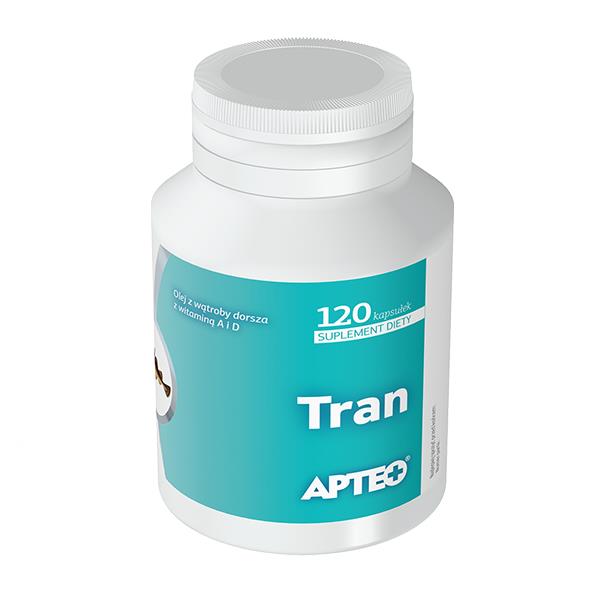 Tran APTEO 1 g 120 kapsułek