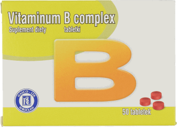 Vitaminum B Complex 50 tabletek - Długi termin ważności!