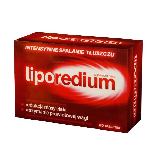 Liporedium, 60 tabletek - Długi termin ważności!