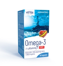 Omega-3 with vitamin E Forte, Vitter 